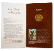 TWO HUNDRED DOLLARS: RAM 1980 carded gold Koala (10g, 22ct). - 2