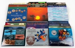 RAM UNCIRCULATED SETS: Series comprising the issues spanning the years 1984 to 2006, all in original packaging. (23 items)