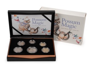 POSSUM MAGIC: 2018 RAM baby coin proof set, in presentation case with box and CoA.