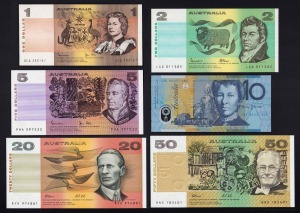 A nice group of Unc banknotes comprising R.78 (4, including a consecutive pair), R.89 (2, a consecutive pair), R.208, R.209a, R212, R.316a (2, a consecutive pair), R.413 (a consecutive pair) and R.513b (a consecutive pair). (Total: 15 notes).