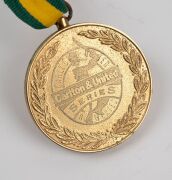 Various award medals, including 1985-86 Benson & Hedges World Series Cup, 1988 Benson & Hedges Bicentenary Test Match (engraved to McDonald), February 1988 Sri Lanka v Australia first test played in Australia gilt medallion by Stokes, 1997-98 Carlton & Un - 6