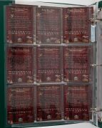 FUTERA - THE 1995 HERITAGE COLLECTION: Keith Stackpole's personal player-edition 60-card set, with 59 of the cards signed, plus two additional Keith Stackpole cards, in matching green album with letter to Stackpole from Swan Richards; one of only 100 of t - 6