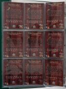 FUTERA - THE 1995 HERITAGE COLLECTION: Keith Stackpole's personal player-edition 60-card set, with 59 of the cards signed, plus two additional Keith Stackpole cards, in matching green album with letter to Stackpole from Swan Richards; one of only 100 of t - 10