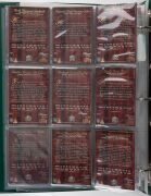 FUTERA - THE 1995 HERITAGE COLLECTION: Keith Stackpole's personal player-edition 60-card set, with 59 of the cards signed, plus two additional Keith Stackpole cards, in matching green album with letter to Stackpole from Swan Richards; one of only 100 of t - 11