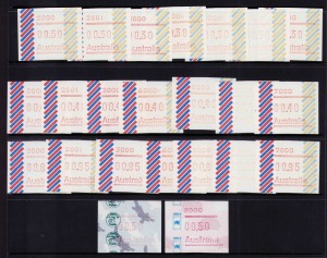 FRAMAS: A collection of different types, on Hagner pages, MUH; FV $140+.