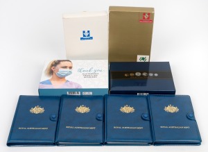 RAM PROOF YEAR SETS: Group comprising the years 1985 (3), 1986, 1987, 1988, 2010, and 2022. (8 items)