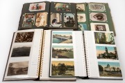 POSTCARDS: AUSTRALIA, UNITED KINGDOM, EUROPE, GIBRALTAR, PUSSY CATS, SPECIAL OCCASIONS, etc., an accumulation of postcards in 4 albums. (100s).