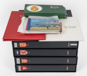 GREAT BRITAIN: ALDERNEY, GUERNSEY, ISLE OF MAN and JERSEY collections to circa 2000 in four superb DAVO hingeless albums with slipcases; together with a quantity of loose items (booklets, year packs, miniature sheets, new issues, etc. MUH.