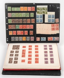 King George VI - pre-decimal Queen Elizabeth accumulation in two albums and loose. Mainly multiple Imprint blocks of lower denominations but noted values to 5/-; other blocks, also mainly lower values but noted 4/- and 7/6 Navigators. A great opportunity 
