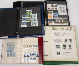 An accumulation of mostly decimal issues in four albums, noted three 1966 Australian Antarctic Territory Pictorials; FV $560+.
