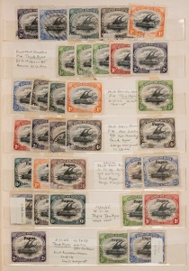 PAPUA: 1901 - 1941 collection in a medium sized stockbook; a wonderful range to 2/6 BNG, Lakatois to 10/- with many varieties noted. Includes a very useful range of Mint & Used normal issues, OS perfins and Overprints to 2/6, several issues (especially la