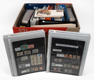 AUSTRALIA & WHOLE WORLD range in several albums, all housed in a large carton.