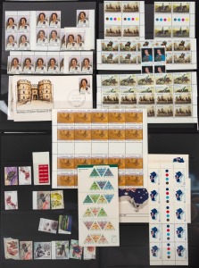 1970s-80s accumulation in a medium box; values to $4. (100s) MUH. FV: $520+.