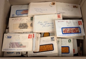LARGE CARTON: containing an enormous accumulation of mainly Australian used stamps in packets and envelopes.