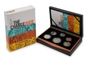 FIFTY YEARS OF DECIMAL CURRENCY: 2016 RAM "The Changeover" six-proof set, in presentation case with box and CoA.
