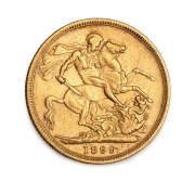 1899 and 1900 Sovereigns, Queen Victoria Jubilee Head, St. George reverse, Melbourne Mint, (2). - 2