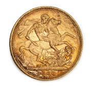 1899 and 1900 Sovereigns, Queen Victoria Jubilee Head, St. George reverse, Melbourne Mint, (2). - 3