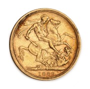 1889M, 1901P and 1907S Sovereigns, (3). - 2
