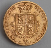 1881 Half Sovereign, Queen Victoria Young Head, and 1893 Queen Victoria Jubilee Head, Shield Reverses, Melbourne Mint, (2). - 3