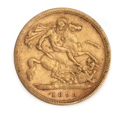 GREAT BRITAIN: Half Sovereigns: 1893, 1899, 1903, 1905 and 1907, mixed condition, (5). - 2