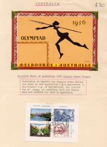 Cinderellas: A red Hagner binder containing a collection of cinderellas, labels, reprints, hunting stamps, and ephemera.