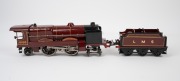 HORNBY "ROYAL SCOT" (O Gauge) vintage tinplate electric locomotive and tender. - 2