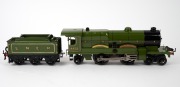 HORNBY "FLYING SCOTSMAN" (O Gauge) vintage tinplate electric locomotive and tender (refinished). - 2