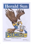 MARK KNIGHT: Twenty-one Herald Sun AFL Premiership posters spanning the years 2009 to 2024 (some duplication), dimensions approx. 64 x 45cm; condition excellent. (21 items)