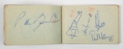 A 1980s CARLTON AUTOGRAPH BOOK: With preliminary pages printed for Carlton, with details of their Premierships to 1972, Brownlow Medallists, etc.; most of the pages carry original signatures, with more than 100 being Carlton players between 1979 and 1987, - 2