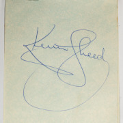 A 1980s CARLTON AUTOGRAPH BOOK: With preliminary pages printed for Carlton, with details of their Premierships to 1972, Brownlow Medallists, etc.; most of the pages carry original signatures, with more than 100 being Carlton players between 1979 and 1987, - 3