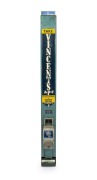 "VINCENT'S - FOR HEADACHE & PAIN" sixpence coin operated wall mount dispensing machine, 95cm high.