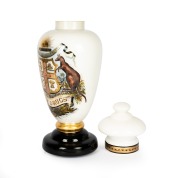 "ADVANCE AUSTRALIA, PURE DRUGS" exceptional antique English apothecary specie jar with reverse glass decoration, 19th century, 67cm high. - 2