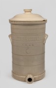 LITHGOW POTTERY "PALACE FILTER" antique Australian pottery water filter, 19th/20th century, ​​​​​​​41cm high.