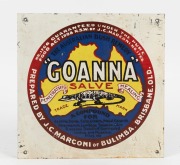 REMAINS OF COLLECTION: Assorted vintage and reproduction advertising signs, mirrored sign and glass sign, mixed vintages and condition, (8 items), the largest 75 x 50cm. - 5