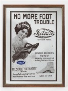 REMAINS OF COLLECTION: Assorted vintage and reproduction advertising signs, mirrored sign and glass sign, mixed vintages and condition, (8 items), the largest 75 x 50cm. - 7
