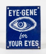 REMAINS OF COLLECTION: Assorted vintage and reproduction advertising signs, mirrored sign and glass sign, mixed vintages and condition, (8 items), the largest 75 x 50cm. - 8