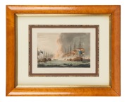 Four assorted framed prints including one antique, 19th and 20th century, the largest 78 x 98cm overall. - 2