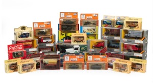 MODEL CARS, TRUCKS, TUNKS etc, makers include CORGI, LEDO, MATCHBOX and ROCO, unused in original packaging, (qty)