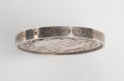 MELBOURNE INTERNATIONAL EXHIBITION 1880: sterling silver prize medal by Stokes (51mm, 93g), awarded to J.B. FENBY & CO. BIRMINGHAM, for their display of CAMP FURNITURE. Superb condition. - 4