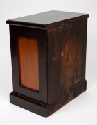 A miniature four drawer kauri pine chest with two tone dark stain finish, 19th/20th century, 35cm high, 29cm wide, 19cm deep. - 3