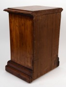 An Australian cedar miniature chest of six drawers, 19th/20th century, ​​​​​​​49cm high, 36cm wide, 27cm deep. - 3