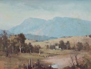 JAMES NORTHFIELD (1887-1973), Flinders Ranges, S.A. oil on board, signed lower left "James Nothfield", titled verso, ​​​​​​​56 x 71cm, 66 x 81cm overall.