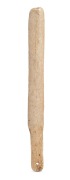 A whalebone sealer's club, 19th century, ​​​​​​​51cm long.