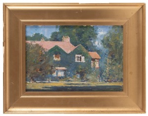 THEODORE PENLEIGH BOYD (1890-1923), Murndal, Victoria, Australia, oil on board, inscriptions verso "Murndal, Victoria, Australia. Painted by Penleigh Boyd about 1910. To L. Gwillim", with additional inscriptions and ownership details to the Gwillim family