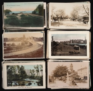VICTORIA: A collection of early 20th century postcards, including many early RP examples, featuring views from all around Victoria, such as the Mornington Peninsula, Phillip Island, Torquay, Bendigo, Ballarat, the Dandenongs, Warrnambool, Geelong, and man