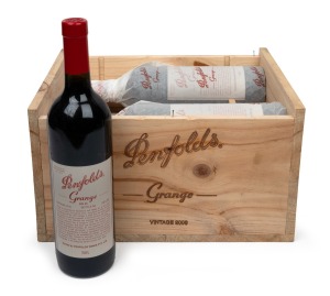 PENFOLDS Bin 95 Grange Hermitage, 2006 vintage, six bottles in original crate.