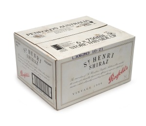 PENFOLDS "St Henri" shiraz, 1999 vintage, six bottles in original box.
