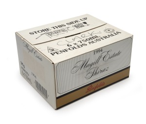 PENFOLDS "Magill Estate", shiraz, 1994 vintage, six bottles in original box.