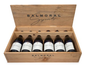 ROSEMOUNT ESTATE Balmoral Syrah, 1995 vintage, six bottles in original crate.