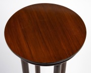 An Australian blackwood pedestal, early 20th century, 138cm high, 34cm diameter. - 2